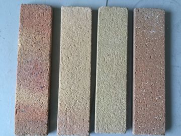 Sabbii il mattone sottile esteriore di colore variabile su misura per i materiali di costruzione della parete