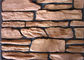 Pietra artificiale della parete del cemento spesso per il vapore esterno del giardino - curato