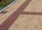 Piastrelle per pavimento di legno all'aperto di assorbimento di acqua bassa, lastricatori sottili del mattone per il giardino/il paesaggio