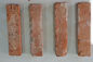 2,5 cm Clay Wall Brick Good Heat anziano rettangolare &amp; resistenza chimica