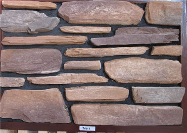 Vario di taglia ed i colori hanno mescolato le pietre artificiali con il peso leggero per paesaggio disponibile