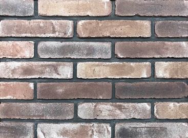 Mattone dell'impiallacciatura di Clay Brick Veneer Exterior Thin per la decorazione della parete